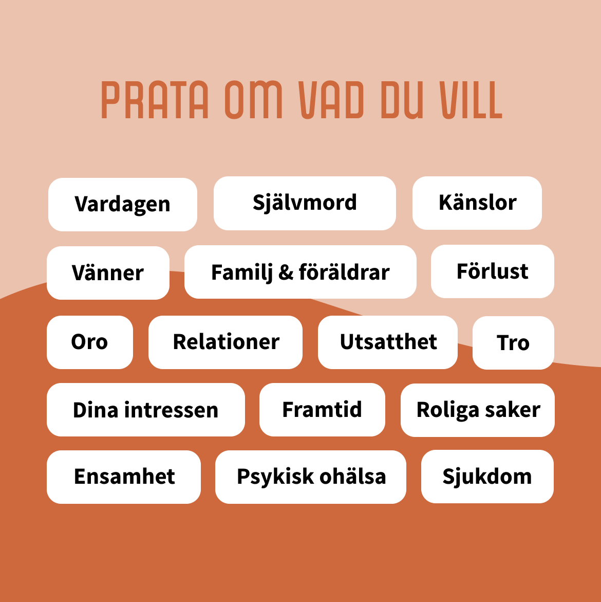 prata med någon